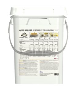 Augason Farms Lunch and Dinner Variety Pail Emergency Food Supply 4-Gallon Pail 34 81IzT3gR34L