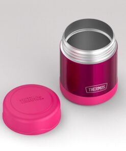 THERMOS FUNTAINER 10 Ounce Stainless Steel Vacuum Insulated Kids Food Jar, Pink 32 81J E6jAwcL
