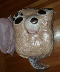 MorisMos Big Plush Giant Teddy Bear Premium Soft Stuffed Animals Light Brown,51 Inches 51 inches 35 81J PLMrTSL