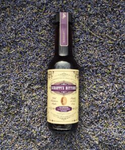 Scrappy's Bitters - Lavender, 5 oz - Organic Ingredients, Finest Herbs & Zests, No Extracts, Artificial Flavors, Chemicals or Dyes. Made in the USA! 10 81J175G sSL