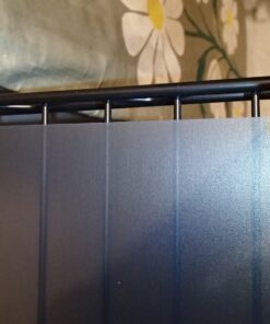 Shelf Liners for Wire Shelf System - Set of 4 in Graphite - 14 x 36 inch - Plastic Wire Shelving Shelf Mats 14"x36" 4pcs 37 81J1EEqHzIL