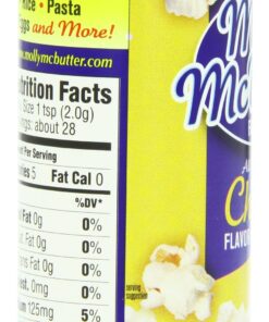Molly McButter Fat Free Sprinkles, Cheese Flavor, 2 Ounce (Pack of 12) 10 81J2R1iwGcL