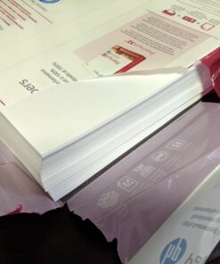 HP Paper Printer | 8.5 x 11 Paper | Premium 32 lb | 1 Ream - 500 Sheets | 100 Bright | Made in USA - FSC Certified | 113100R 1 Ream | 500 Sheets Premium32 30 81J2VcZ9dTL