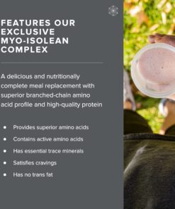 Isagenix IsaLean Shake - Nutrient-Dense Protein Powder for Ready-to-Drink Shake - Strawberry Cream, 14 Packets 2.1 Ounce (Pack of 14) 13 81J3fE4mnIL