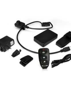 Pyle Surveillance Camera - HD 1920 x 1080p Rechargeable Wireless Waterproof Wearable Mini Security Cam, Audio Video Recording, Night Vision, Motion Detector - Great for Police & Security - 16GB Memory 10 81J4dqThNML