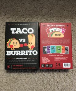 Taco vs Burrito Family Board Games for Kids 6-8, 8-12 & Up - Fun Card Games for Kids and Families, Kids Family Game Night 40 81J661FAgSL