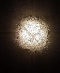 Kurt Adler 6' Plastic Ice Wire Clear Garland (Clear, 1 Pack) 44 81J6Sl8ftoL