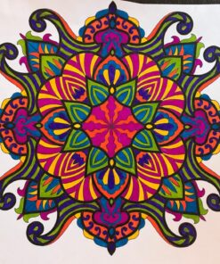Adult Coloring Books Set - 3 for Grownups 120 Unique Animals, Scenery & Mandalas Designs. Adults Relaxation. 63 81J6do02TuL