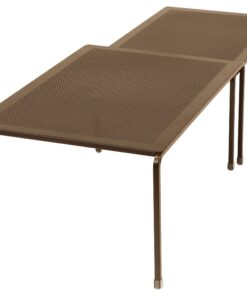 Deco Brothers Expandable Cabinet Shelf Organizer for Kitchen Cabinet and Counter, Bronze 31 81J9JBbA0aL