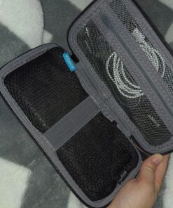 co2CREA Hard Case Replacement for Anker 537 Power Bank PowerCore+ 26800mAh PD Portable Charger 26800mAh External Battery mesh bag with zipper 44 81JA3iEKpxL