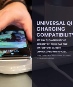 Nomodo Trio Wireless Qi-Certified Fast Charger with Mug Warmer/Drink Cooler Nomodo Trio 35 81JAoEx2egL