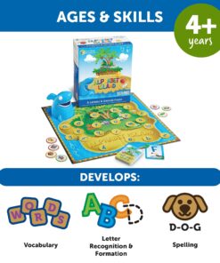 Learning Resources Alphabet Island, Letter & Sounds Game, Language Development Toy, Alphabet Learning Toys, ABC Board Games for Kids, Ages 4+ 16 81JAp7Fzy4L