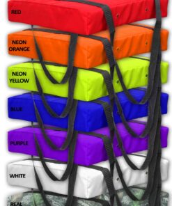 Alternative view of Bradley Type IV Boat Cushion USCG Approved Throwable Flotation Device; Coast Guard Approved Throw Preserver with Foam Cushion; throwable Boat Cushion Safety Device Red 1 Pack