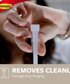 Command FC13-BN FBA_FC13-BN Forever Classic Metal, Large, Brushed Nickel, 1-Hook (FC13-BN-ES) 36 81JAxqRP1zL