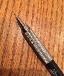 Pentel Graph Gear 500 Automatic Drafting Pencil with Lead and Mini Eraser, 0.5 mm (PG525LEBP),Black,1 Pack w/ Lead & Eraser 35 81JB6iMep8L 1