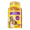 L’il Critters Fiber Daily Gummy Supplement for Kids, for Digestive Support, Berry and Lemon Flavors, 90 Gummies 90 Count (Pack of 1) 47 81JBXiuGSML