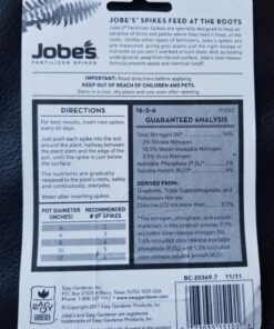 Jobe’s 05101, Fertilizer Spikes, For Fern & Palm, 30 Spikes 21 81JBYA9cyL