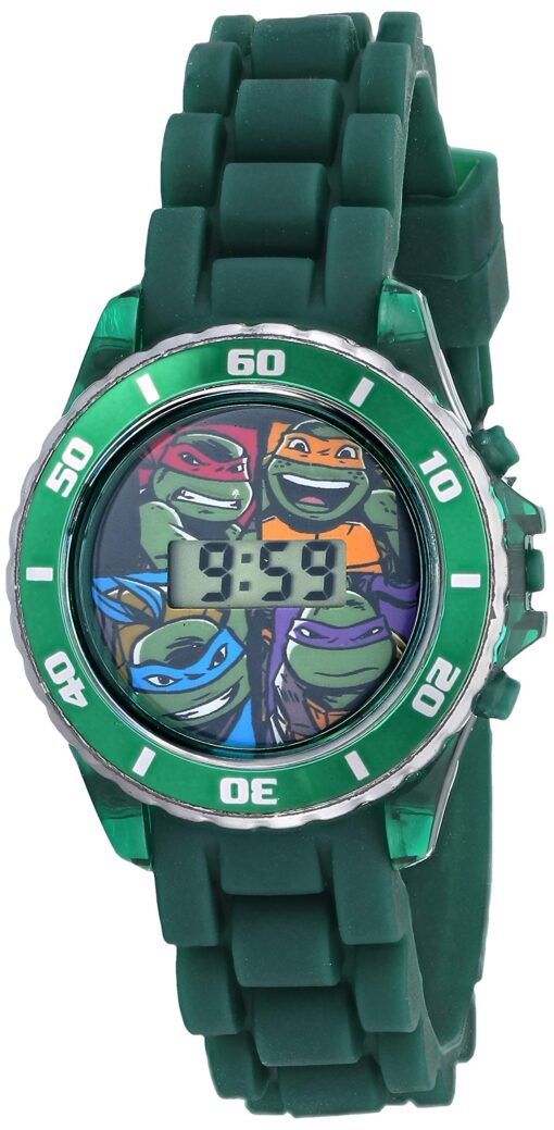 Accutime Ninja Turtles Kids' Digital Watch Green