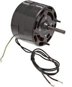 Fasco D116 4.4" Frame Open Ventilated Shaded Pole General Purpose Motor with Sleeve Bearing, 1/15HP, 1500rpm, 115V, 60Hz, 2.4 amps