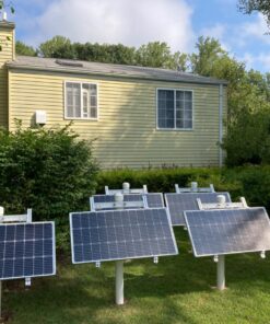 RENOGY Solar Panel Side of Pole Mount for 50W/100W Solar Panel (Mount only) for Flat Surface Off-Grid Systems, and Panels Up to 100W 40 81JDDPWg0 L