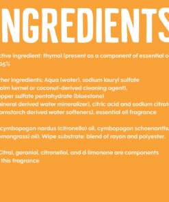 Seventh Generation Disinfecting Multi-Surface Wipes, Lemongrass Citrus, 70 Count, Pack of 3 (Packaging May Vary) 70 Count Pack of 3 19 81JDRVNQLKL