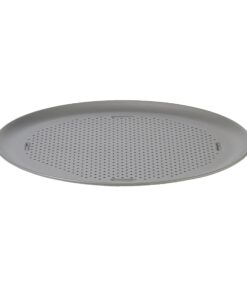 Alternative view of Calphalon Pizza Pan with Holes, 16-Inch Nonstick Round Pizza Crisper, Dishwasher Safe, Silver & Baking Sheets, Nonstick Baking Pans Set for Cookies and Cakes, 12 x 17 in, Set of 2, Silver Pizza Pan + Baking Pans Set