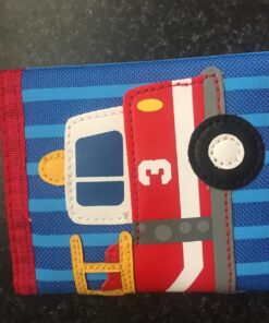 Stephen Joseph Unisex Kids Toddler Wallet, Firetruck, 3T, 4T, 5T, 6X, toddler, preschool, school, SJ5201 19 81JDxLH4wbL