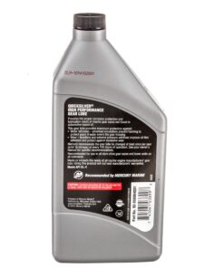 Quicksilver 858064Q01 SAE 90 High Performance Gear Lube , 32 oz 1-Quart 11 81JE2T0HML
