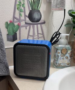Amazon Basics 500-Watt Ceramic Small Space Personal Mini Heater - Blue 29 81JEkpMYreL
