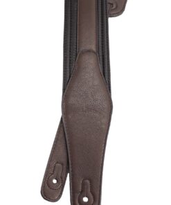 Walker & Williams G-514 Cognac Brown Multi Layer Handmade Guitar Strap with Padded Glove Leather Back For Acoustic, Electric, And Bass Guitars 9 81JFsvE0JtL