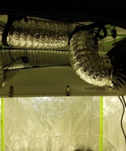 VIVOSUN 2-Pack 6 Inch 8 Feet Non-Insulated Flex Air Aluminum Ducting Dryer Vent Hose for HVAC Ventilation, 4 Clamps Included 6" x 8FT 44 81JHGNiOuL