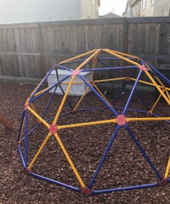 EASY OUTDOOR Space Dome Climber – Rust and UV Resistant Steel – 1000 lb. Capacity – for Kids Ages 3 to 9 35 81JKeRvwL