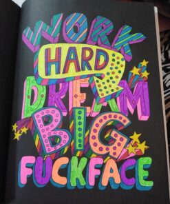 Make Life Your Bitch: Motivational adult coloring book. Turn your stress into success! (Midnight Edition) 85 81JL8gltgyL
