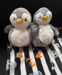 Aurora® Snuggly Sweet & Softer™ Perky Penguin™ Stuffed Animal - Comforting Companion - Imaginative Play - Gray 9.5 Inches 9.5 Inch (Pack of 1) 27 81JLMb5uT8L 2