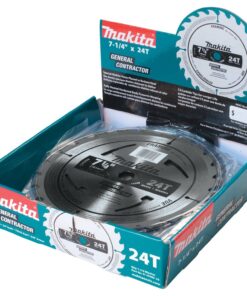 Makita D-45989-10 7-1/4" 24T Carbide-Tipped Circular Saw Blade, Framing/General Purpose, 10/pk 7 81JMeGI1S8L