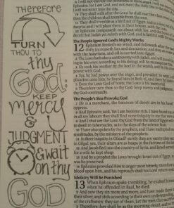 KJV Holy Bible, My Creative Bible, Faux Leather Flexcover - Ribbon Marker, King James Version, Pink Floral 80 81JNc6vNrEL