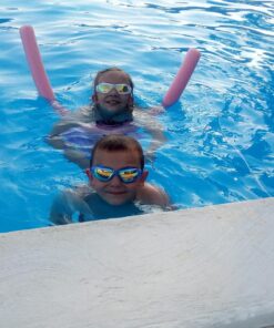 COOLOO Swim Goggles, 2 Pack Swimming Goggles for Men Women, Goggles Swimming Adult Youth Teen Kids, Anti Fog Pool Goggles I.blue &White 24 81JNpLYjb0L