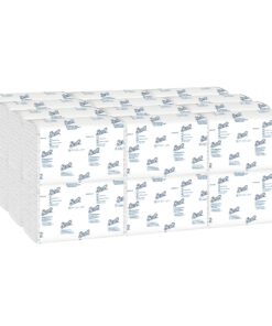 Scott Control Hand Towels Slimfold (04442) with Fast-Drying Absorbency Pockets, White, 90 Towels / Clip, 24 Packs / Case, 90 Count (Pack of 24) 26 81JPbKBM7tS