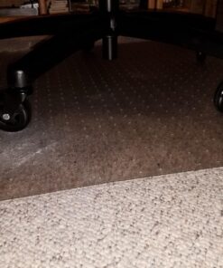 Office Chair Wheels Replacement Set of 5 - NO MORE CHAIR MATS - Office Chair Casters for HARDWOOD FLOORS - Smooth Rolling, Soft Rubber Desk Chair Wheels, Rollerblade Style Computer Chair Caster Wheels 31 81JROyJJqTL