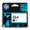 HP 564 Black Ink Cartridge | Works with DeskJet 3500; OfficeJet 4620; PhotoSmart B8550, C6300, D5400, D7560, 5510, 5520, 6510, 6520, 7510, 7520, Plus, Premium, eStation Series | CB316WN 58 81JS6uIImBS