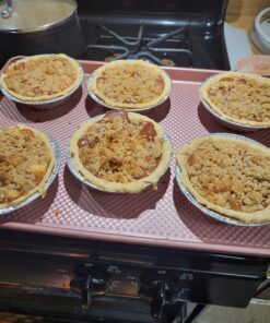 MontoPack Disposable 5 Inch Round Aluminum Foil Pie/Tart Pan, 50 Pack, Oven Safe, Stack & Store, Freeze & Reheat 5 Inch Pie/Tart Pans (50 Pack) 27 81JTPi23VZL