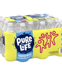 Nestlé Pure Life Purified Bottled Water, 16.9 Oz, Case Of 24 Bottles 16.9 Fl Oz (Pack of 24) 21 81JUszpHFnL