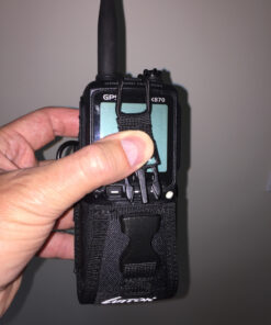 LUITON Radio Holder Walkie Talkie Pouch Molle Radio Pouch BaoFeng Radio Holster Strap Radio Case for Duty Belt Compatible with BaoFeng UV5R 888S F8HP Kenwood Icom HYT Arcshell Retevis H777 (1 Pack) MSC-20C 1Pack 26 81JWnHDcDXL