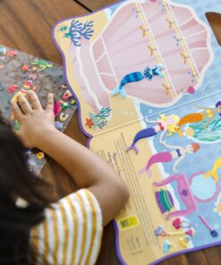 Melissa & Doug Puffy Sticker Pads Set: Fairy, Dress-Up, and Mermaid - 216 Reusable Stickers - Reusable Dress Up Doll Stickers, Restickable Puffy Stickers For Kids Ages 4+ 16 81JYuj2SeL 2