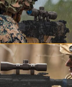 CVLIFE 4x32 Compact Rifle Scope Crosshair Optics Hunting Scope 20mm Picatinny 26 81Ja0 uHzL