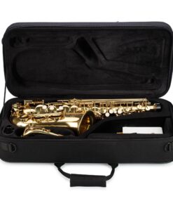 Jean Paul AS-400 Alto Saxophone - Golden Brass Lacquered Saxophone only 25 81JapO1Q1YL