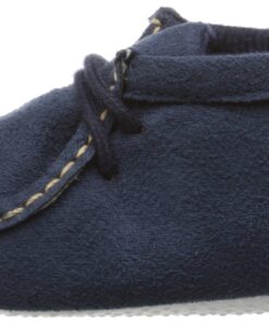 Luvable Friends Unisex Baby Crib Shoes, Navy Wallabee, 0-6 Months 13 81Jc5Z82eoL