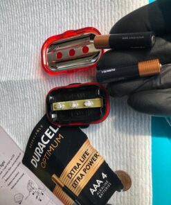 BV Bike Lights, Super Bright with 5 LED Bike Headlight & 3 LED Rear, Bike Lights for Night Riding with Quick-Release, Waterproof Bicycle Light Set, Bike Accessories, Bicycle Accessories, Flashlight Battery Powered 61 81Jd8opfdyL