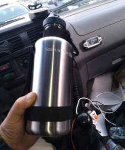 New Wave Enviro 40oz Stainless Steel Water Bottle with Strap 39 81JeDHOsvfL