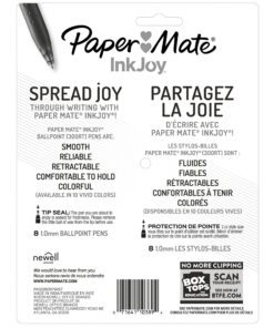 Paper Mate InkJoy 300RT Retractable Ballpoint Pens, Medium Point (1.0mm), Assorted, 8 Count 8-count - Assorted 27 81JeSzXhoAL